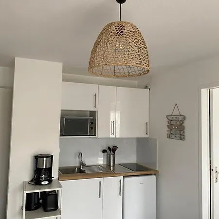 Cabourg T2 cosy avec accès direct plage Extérieur photo